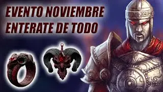 EVENTO NOVIEMBRE - JOYERIA NUEVA Y TODA LA INFORMACION  - Rakion Latino