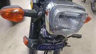 Union Star Bike 2022 Model Black Colour