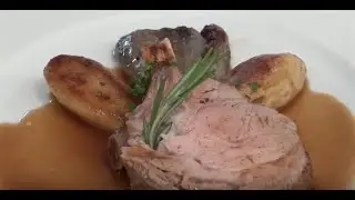 Carré de veau rôti