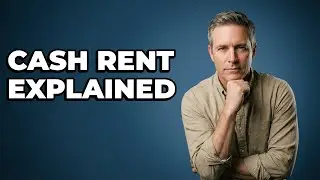 How does cash rent work in farmland leases?