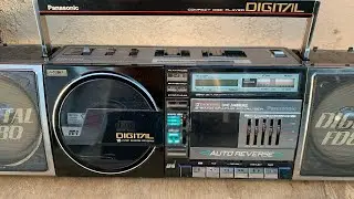 Panasonic RX-FD80 boombox belt replacement (part 3)