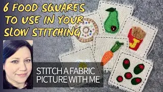 How To Stitch A Doughnut, French Fries & Other Food Using Felt Fabric Scraps #stitching #embroidery