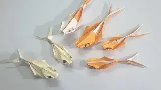 Origami Fish/How to Make Paper fish