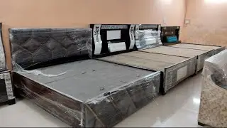 New desi bed design dubel bed and singal bed पलंग बेड डिजाइन फर्नीचर शोरूम
