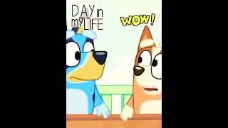 Bluey Bandit Teasing Bluey and Bingo