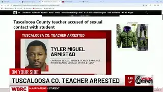 Tuscaloosa County teacher accused of sexual contact with student
