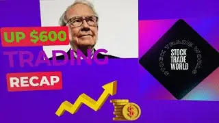 Up $662.00 on GSAT small cap day trading recap video