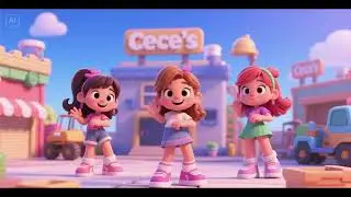 Cece&rsquo;s Builder Dance | Kids Song & Nursery Rhyme | Fun Construction & Movement Song for Toddlers