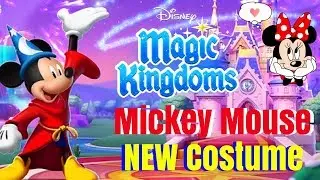 Mickey Mouse FANTASIA COSTUME in Disney Magic Kingdoms | Gameplay Walkthrough Ep.146