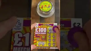 One Ticket Wonder on &pound;100 Match Bonus Scratch Cards U.K. @ScratchcardsWithScotty