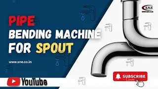 CNC Pipe Bending Machine for Water Tap & Spout Production&rdquo; #CNCBendingMachine #PipeBendingMachine