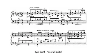 Cyril Scott - Pictorial Sketch