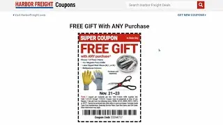 🔥 Выходные с бесплатными подарками от Harbor Freight! Ножницы Gordon, перчатки Hardy и магнитный ...