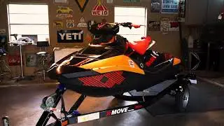 Seadoo Spark Trixx custom wrap job!