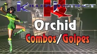 Aprenda como fazer combos e golpes da Orchid no Killer Instinct de Snes