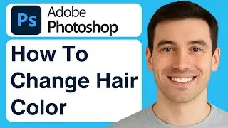 How To Fix Hair Roots Colour OR Change Hair Colour In Photoshop - 2025 (Tutorial)