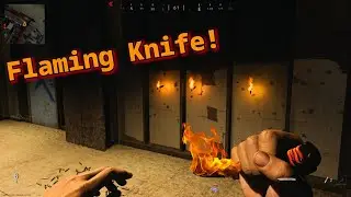 *NEW* Flaming Throwing Knife and Flaming Melee Weapon! Modern Warfare Update(New Weapons)[Patch1.20]