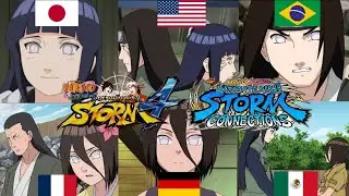 Comparación de doblaje Naruto Storm Connections(Jap,Ing,Bra,Fra,Ale,Lat)+Storm4 (En Equipo)