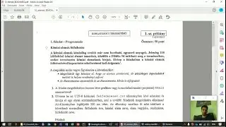 Szoftverfejlesztő OKJ központi vizsga - Kémiai elemek felfedezése