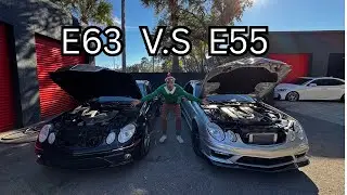 Сравнительный анализ E55 и E63.