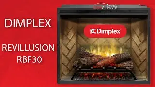Компактный электроочаг Dimplex Revillusion - декоративный камин и обогреватель