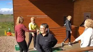Golf & Yoga class at Dunes in Fraserburgh