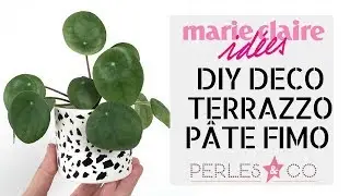 MCI x Perles & Co : Faire un cache-pot Terrazzo DIY en P&acirc;te Fimo Polym&egrave;re