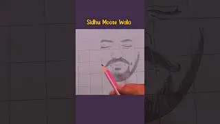 How to Draw Sidhu Moose Wala || Sidhu Moose Wala Drawing Tutorial |Sidhu Moose Wala sketch Tutorial