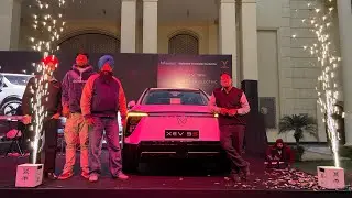 MAHINDRA XEV9 launching at club cabana Jalandhar by worldwide Jalandhar Mahindra 