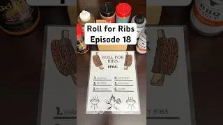 Episode 18 of Roll for Ribs! 😎 #rollforribs #ribs #bbq #rollforsandwich #smokedmeat