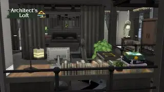Architect's Industrial Loft 📐 - The Sims 4 Speed Build