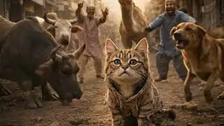 A Poor Street Cat&rsquo;s Journey to Success  Heart Touching Story