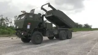 HIMARS DRILL   M142 High Mobility Artillery Rocket System