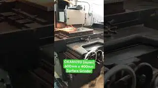 New in stock:-  Okamoto (Japan) 600mm x 400mm Surface Grinder #surfacegrinder #toolroom #diemould