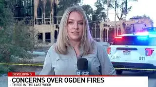 Ogden, Utah apartment fire marks city's third structure fire in one week