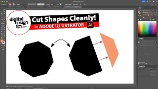 How to Split Shapes in Illustrator Without Deleting Anything