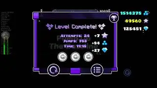 Geometry Dash Pump Up The Bassline Created By @GdCho10 Daily Level For Yesterday All Get The 3 Coins