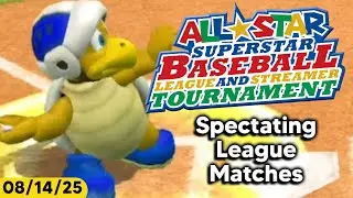A Busy Day for the Mario Baseball League!