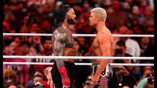 Roman Reings VS Cody Rhodes II WrestleMania 40 Promo (Machine Gun Kelly - Invincible)
