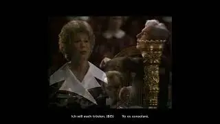 Brahms: R&eacute;quiem alem&aacute;n. N&ordm; 5 &ldquo;Ihr habt nun Traurigkeit&ldquo; (Subtitulado). Gundula Janowitz, Karajan