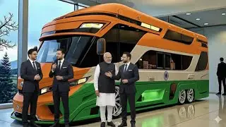 New Indian double decker sleeper bus 🤯2026 modi lunch train 🚂