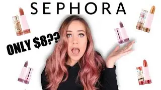 $8 SEPHORA LIPSTICK? #lipstories Review and Swatches