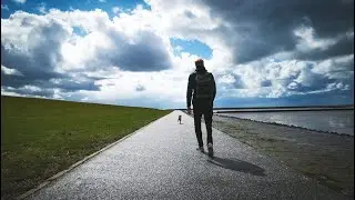 Hiking Alone 40km at the North Sea (3 Days Mudflat)