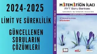 2024-2025 MATEMATİĞİN İLACI AYT SORU BANKASI (Limit ve Süreklilik)