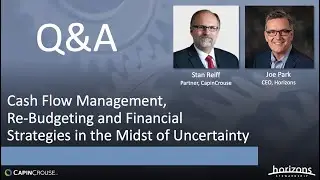 Q&A Session - Cash Flow Management, Re Budgeting, and Church Financial Strategies in 2020