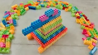 Satisfying DIY Tanker ASMR/Building blocks/block game/Lego building blocks#asmr#buildingblocks#lego