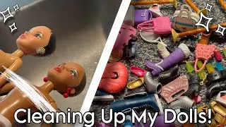 CLEANING SOME LIV DOLLS AND CHATTING ABOUT DOLLS!!! Doll Restoration Video!!💕