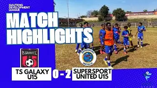 HIGHLIGHTS | TS Galaxy (U15) vs Supersport United (U15) | Gauteng Development League