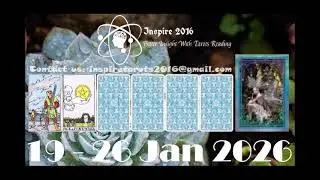 LEO WEEKLY TAROT ASTROLOGY HOROSCOPE 19 - 26 JANUARY 2026 By INSPIRE TAROTS YOUTUBE CHANNEL