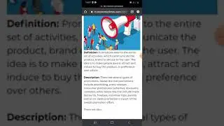 Topic marketing mix and objectives is define promotion?